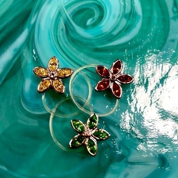 Fifth Avenue Collection Ltd Island Colours Toe Rings - Picture 1 of 3